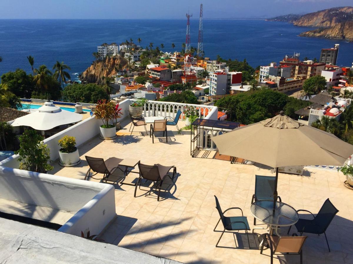 アカプルコ Penthouse Vlm Gran Terraza 200 Metros Vista Inmejorable Piscina Giganteヴィラ エクステリア 写真