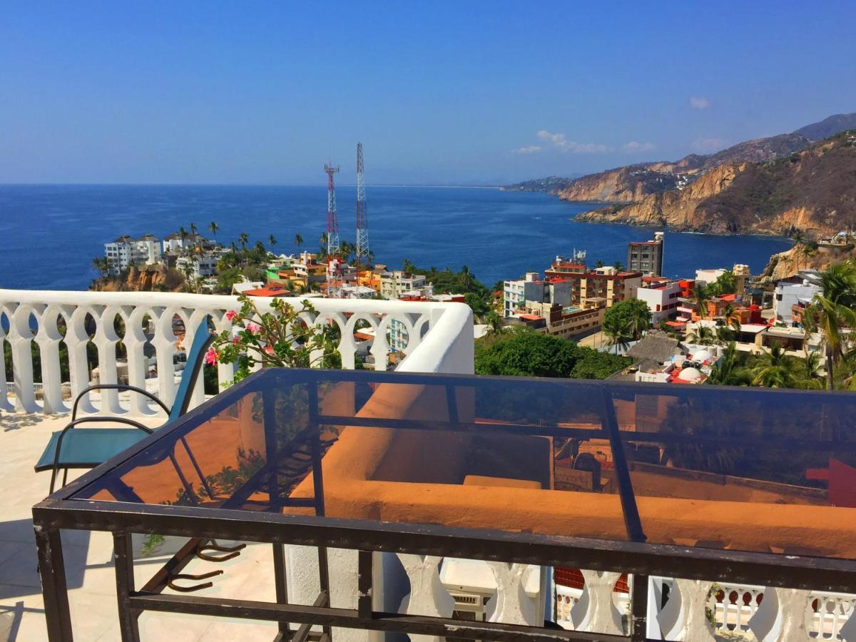 アカプルコ Penthouse Vlm Gran Terraza 200 Metros Vista Inmejorable Piscina Giganteヴィラ エクステリア 写真