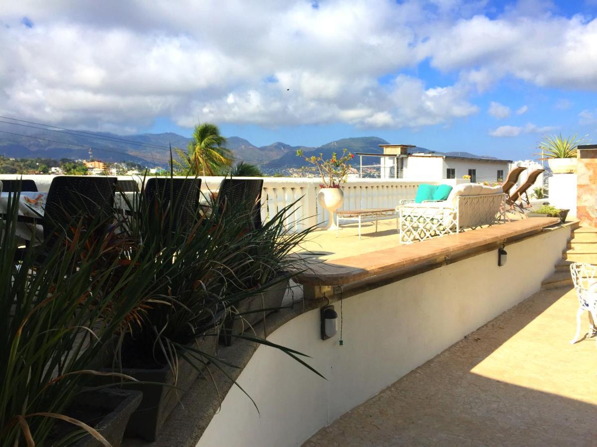 アカプルコ Penthouse Vlm Gran Terraza 200 Metros Vista Inmejorable Piscina Giganteヴィラ エクステリア 写真